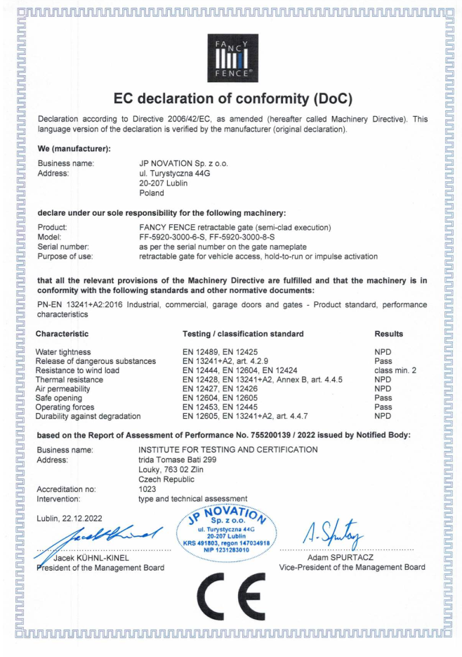 Esecuzione semi-rivestita di Fancy Fence